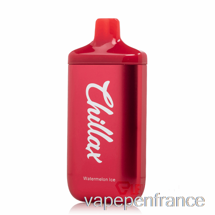 Stylo Jetable De Vape De Glace De Pastèque De Chillax 9000